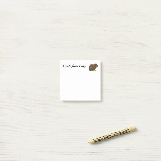 Capybara Post-it® Notes (Op bureau)