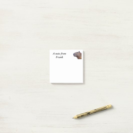 Capybara Post-it® Notes (Op bureau)