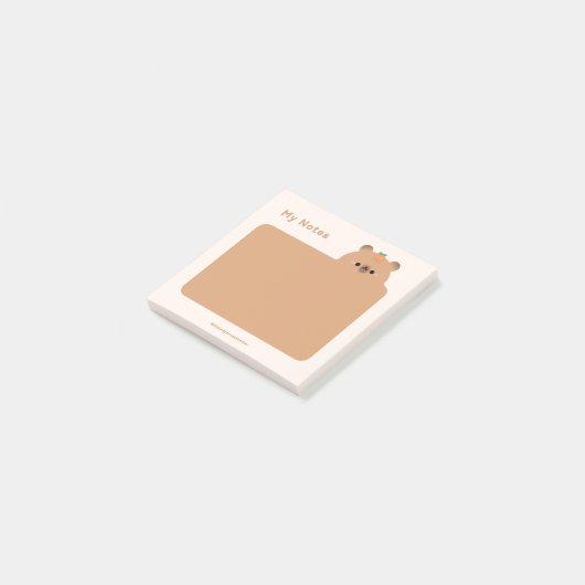 Capybara Post-it® Notes (Schuin)