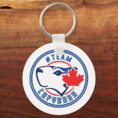 Capybara Pride Sleutelhanger (Voorkant)