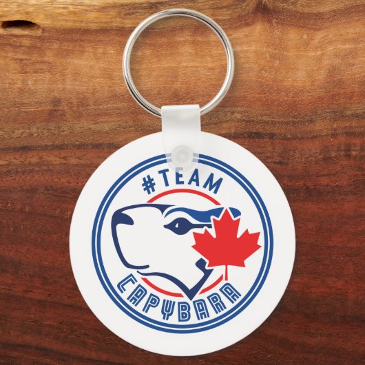 Capybara Pride Sleutelhanger (Voorkant)