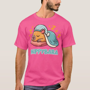 Capybara pyjama voor dutje Capybara nappybar T-shirt
