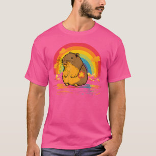 Capybara Rainbow T-shirt