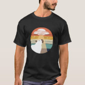 Capybara Rainbow UFO Design T-shirt (Voorkant)