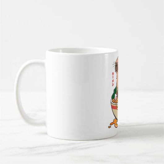 Capybara Ramen Koffiemok (Links)
