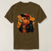 Capybara Rapper 1 T-shirt (Design voorkant)