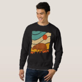 Capybara Retro Style Geweldige gigantische cavy d Trui (Voorkant volledig)