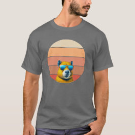 Capybara Retro T-shirt
