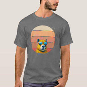Capybara Retro T-shirt