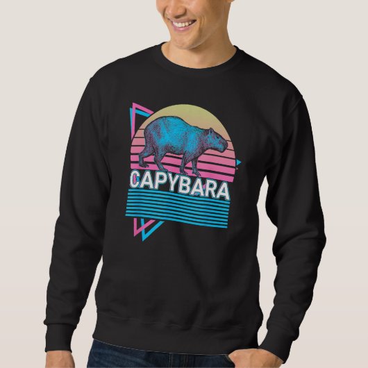 Capybara Retro Trui (Voorkant)