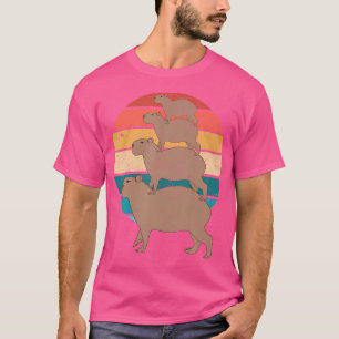 Capybara Riding Capybara T-shirt