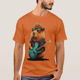 Capybara Rocker 7 T-shirt