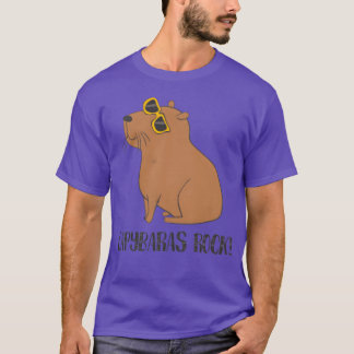 Capybara Rocks family T-shirt