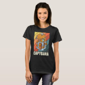 Capybara Rodent Cute Pet 20 T-shirt (Voorkant volledig)