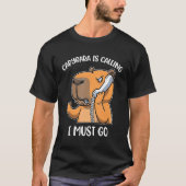 Capybara Roept T-shirt (Voorkant)