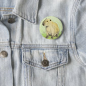 Capybara Ronde Button 5,7 Cm (In situ)