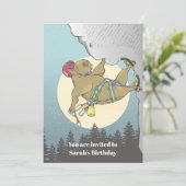 Capybara rotsklimmen kaart (Staand voorkant)