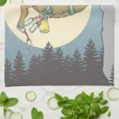 Capybara rotsklimmen theedoek (Gevouwen)