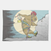 Capybara rotsklimmen theedoek (Horizontaal)