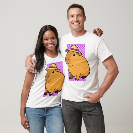 Capybara Rust Modus T-shirt (Unisex)