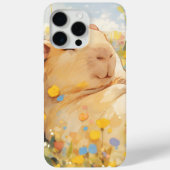 Capybara rustend in vredige weiden Case-Mate iPhone case (Achterkant)