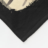 Capybara Samurai Retro Ufo Japanese Warrior Tenshu Fleece Deken (Hoek)