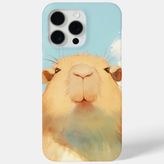 Capybara Schattig Gezicht Case-Mate iPhone Case (Achterkant)