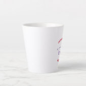 Capybara schattige echtgenote van een leuk echtpaa latte mok (Voorkant)