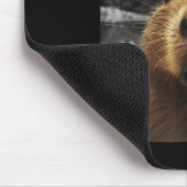 Capybara Selfie Grappig Kerstdier Graphic Capybara Muismat (Hoek)