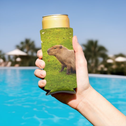 Capybara Seltzer Blikjeskoeler (Insitu Zwembad)
