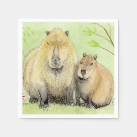 Capybara Servet (Voorkant)