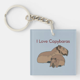 Capybara Shirt Sleutelhanger