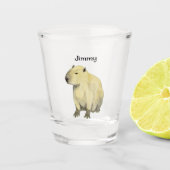 Capybara Shot Glas (Voorkant)