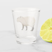 Capybara Shot Glas (Achterkant)