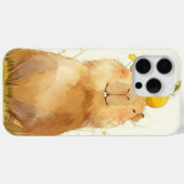 Capybara Sinaasappel Ben Je Blij Case-Mate iPhone Case (Achterkant (horizontaal))