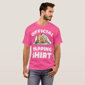 Capybara slaappend dutje reus Cavy knaagdier Capyb T-shirt (Voorkant volledig)