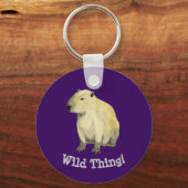 Capybara Sleutelhanger (Achterkant)
