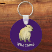 Capybara Sleutelhanger (Voorkant)