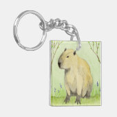 Capybara Sleutelhanger (Voorkant Links)