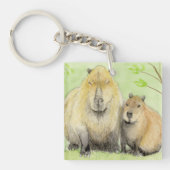 Capybara Sleutelhanger (Voorkant)