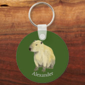 Capybara Sleutelhanger (Achterkant)