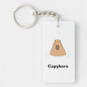 Capybara Sleutelhanger (Voorkant)