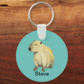 Capybara Sleutelhanger (Achterkant)