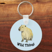 Capybara Sleutelhanger (Achterkant)