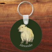Capybara Sleutelhanger (Achterkant)
