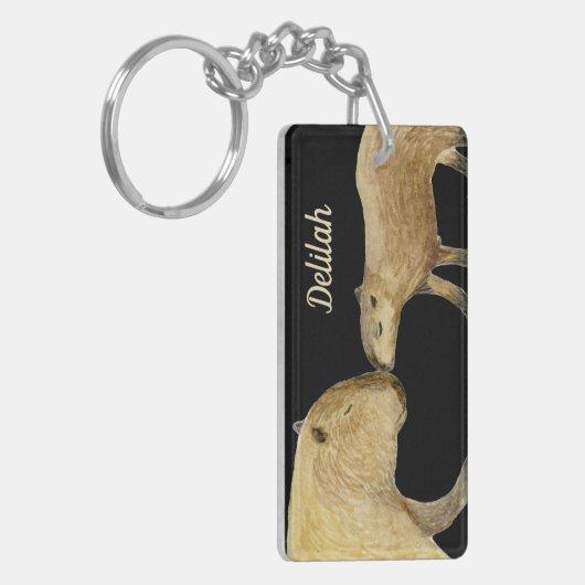 Capybara Sleutelhanger (Voorkant Links)