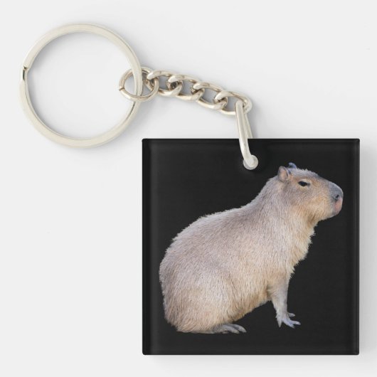 Capybara Sleutelhanger (Voorkant)