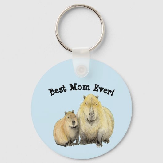 Capybara Sleutelhanger (Voorkant)