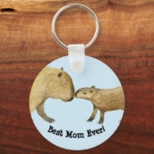Capybara Sleutelhanger (Achterkant)