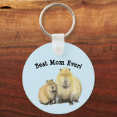 Capybara Sleutelhanger (Voorkant)